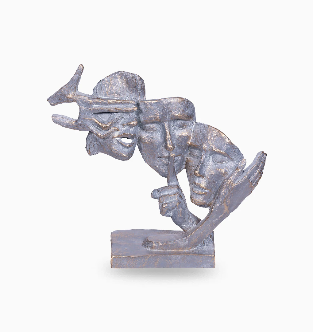 مجسمه کر وکور و لال