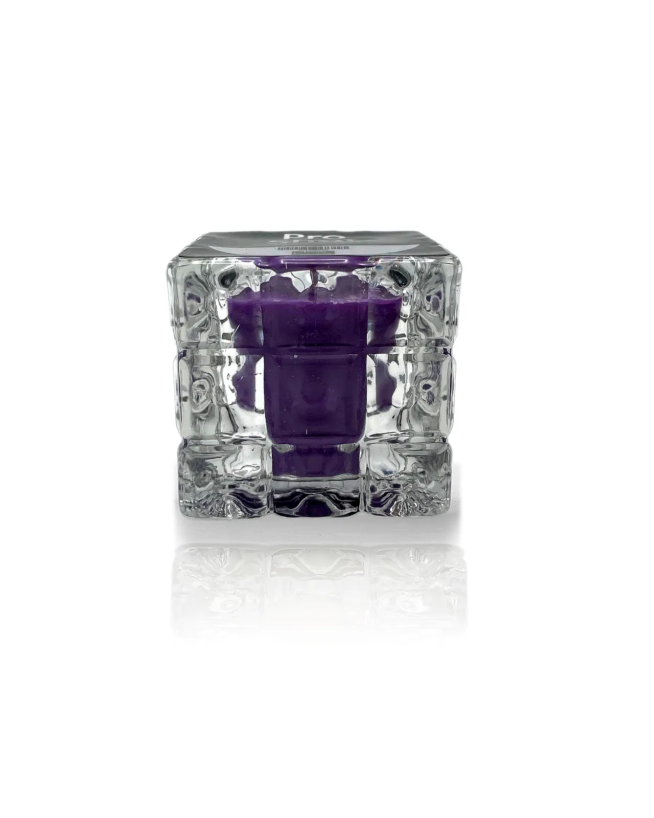 شمع شیشه‌ای Mood مدل Pro Shot بنفش