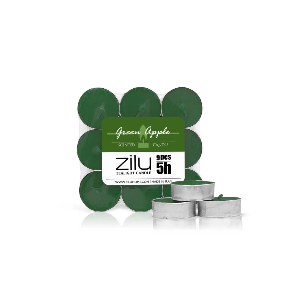 شمع-وارمر-9-عددی-سبز