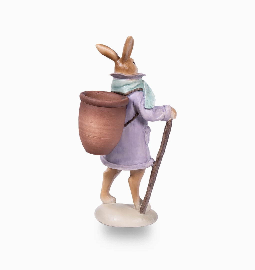 مجسمه خرگوش زمستانی بزرگ