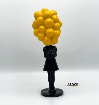 دختر بادکنکی بزرگ