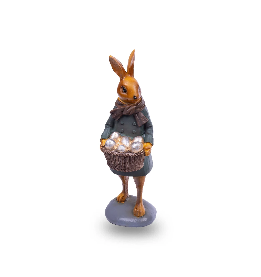 مجسمه خرگوش زمستانی کوچک