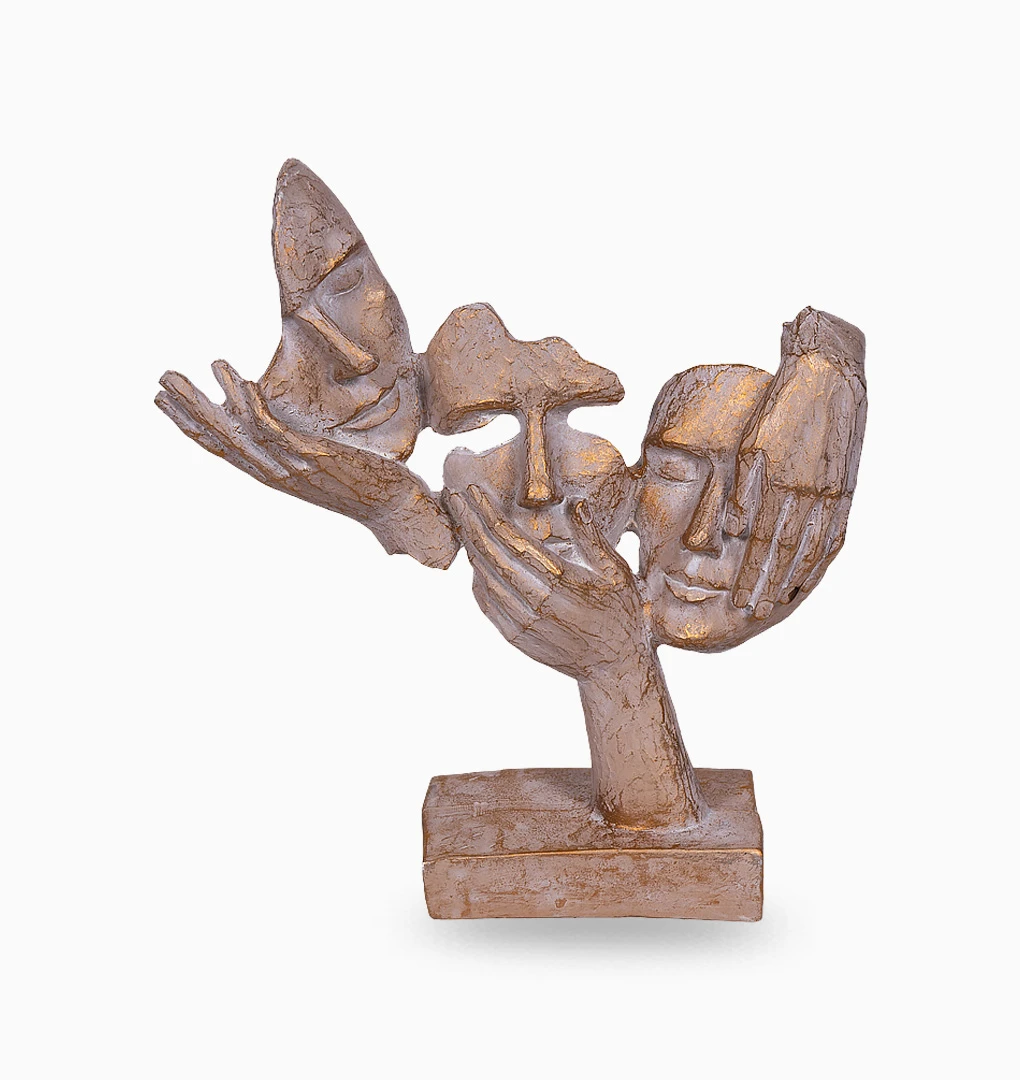 مجسمه کر و کور و لال