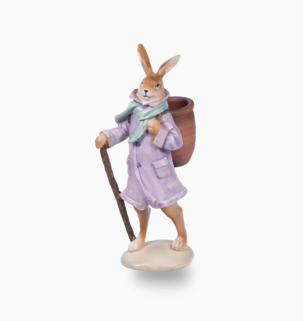 مجسمه خرگوش زمستانی بزرگ