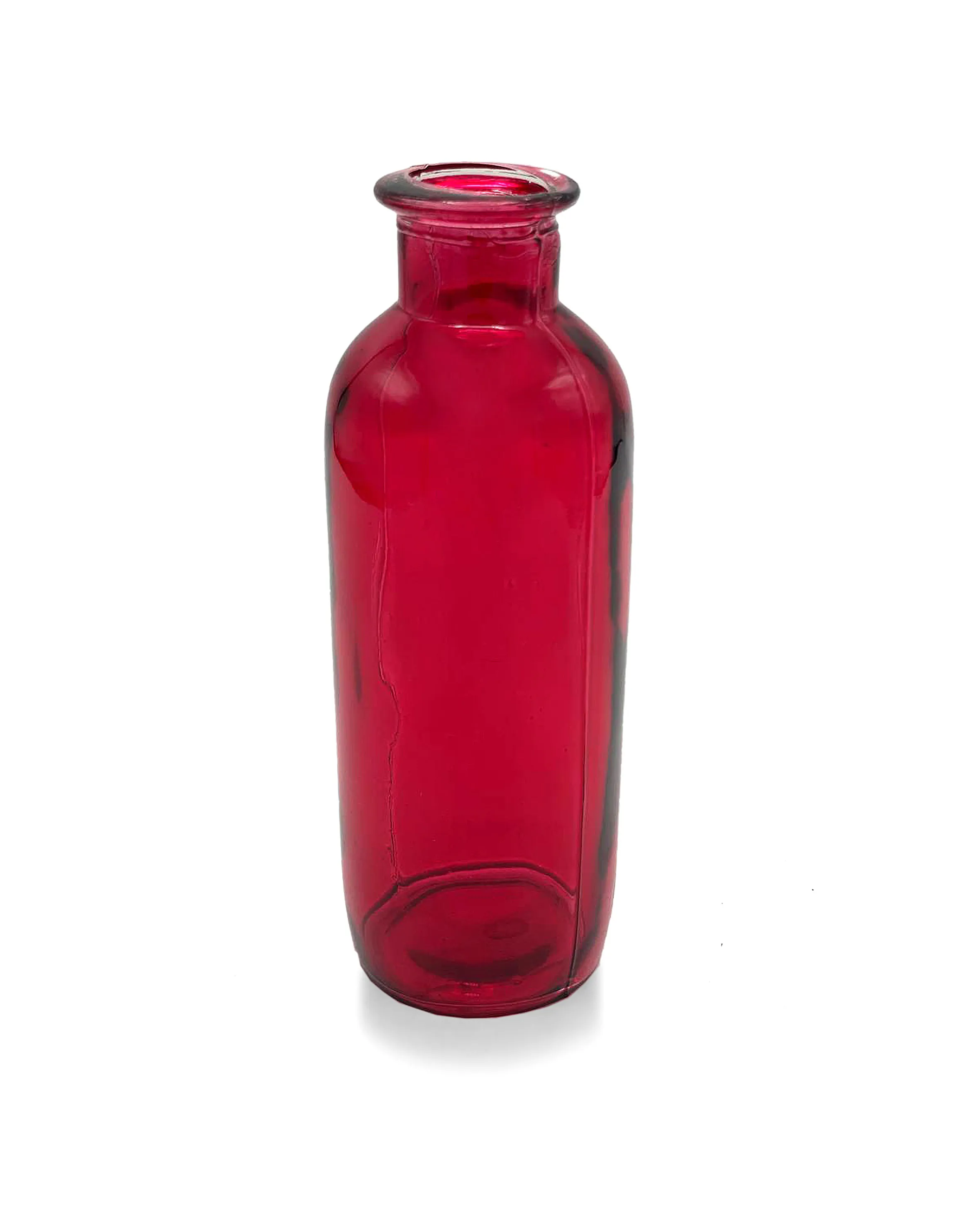 گلدان شیشه ای رنگی