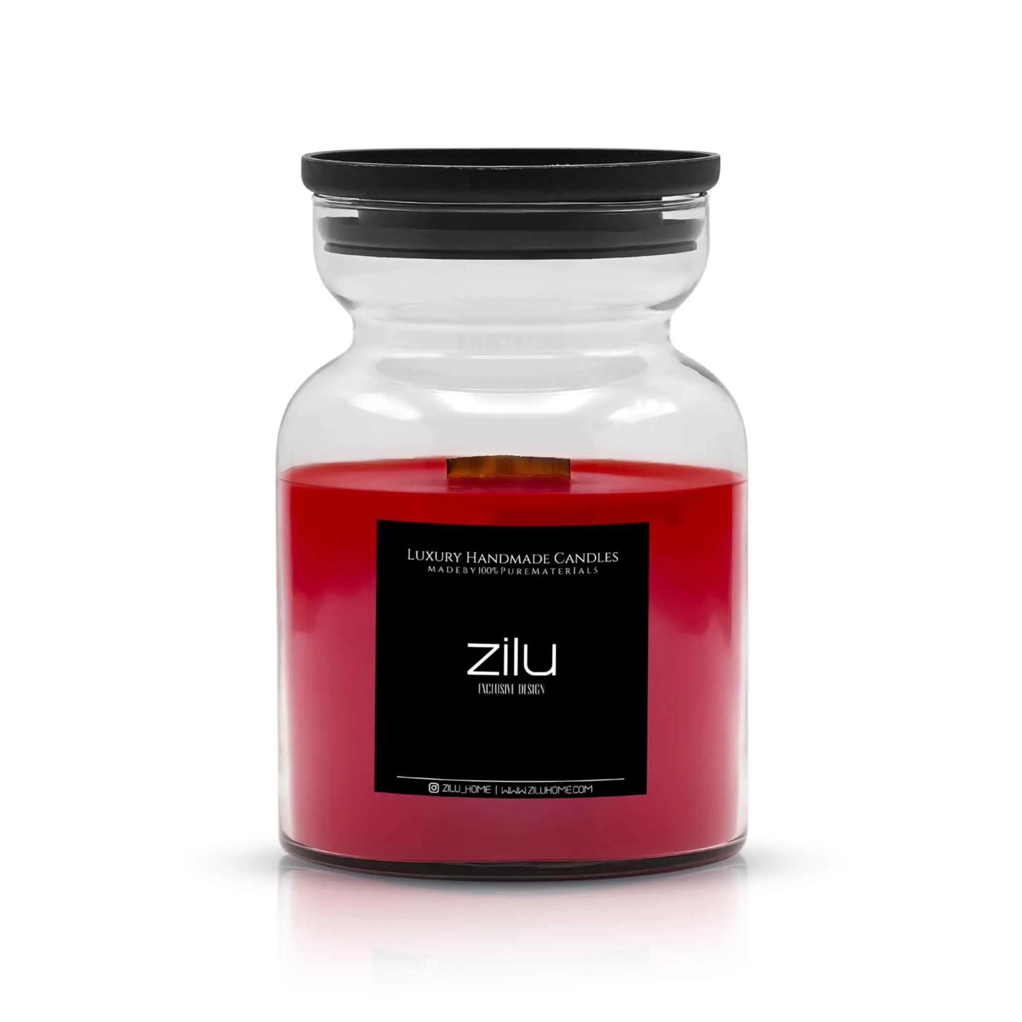 شمع-کلاسیک-بزرگ-قرمز