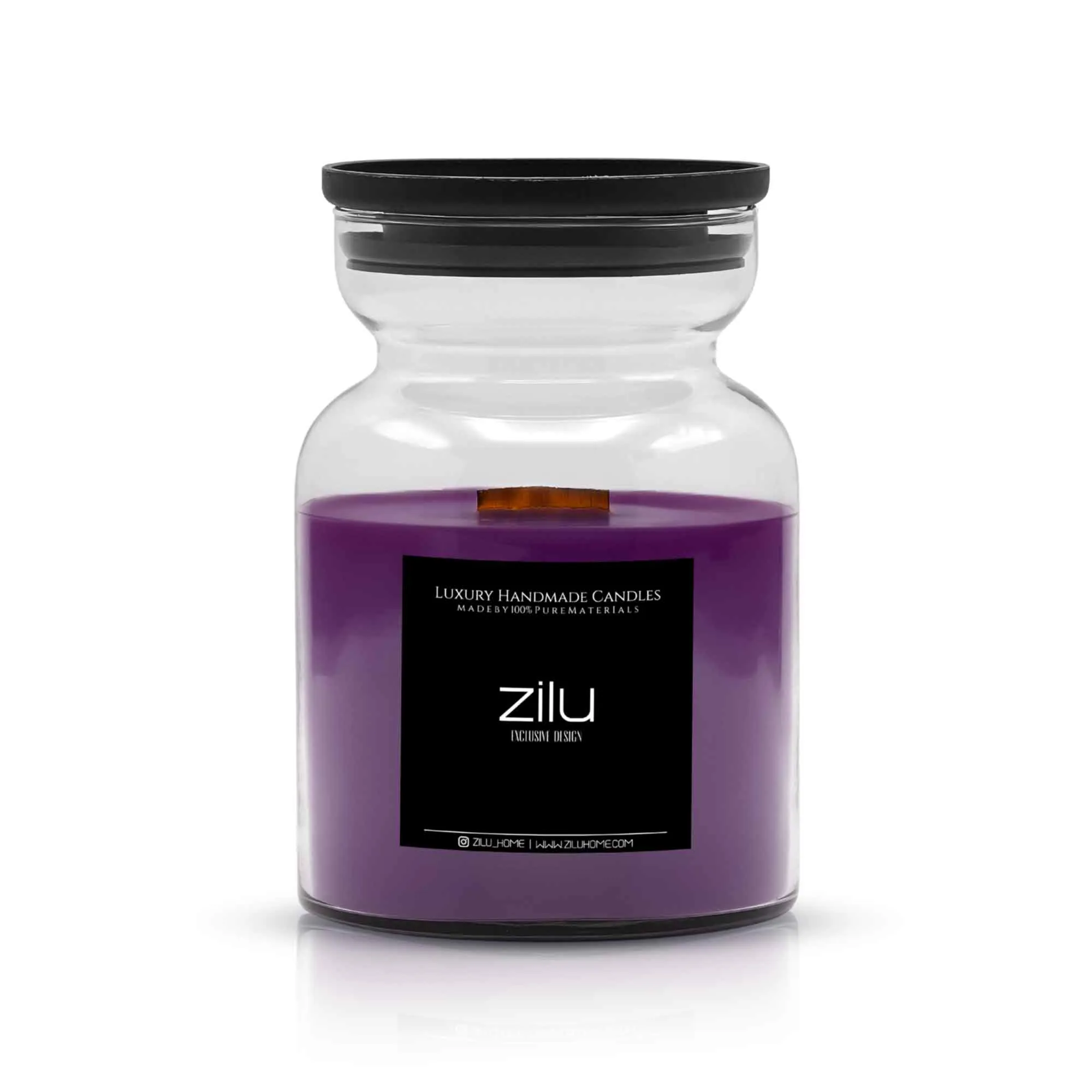 شمع-کلاسیک-بزرگ-بنفش