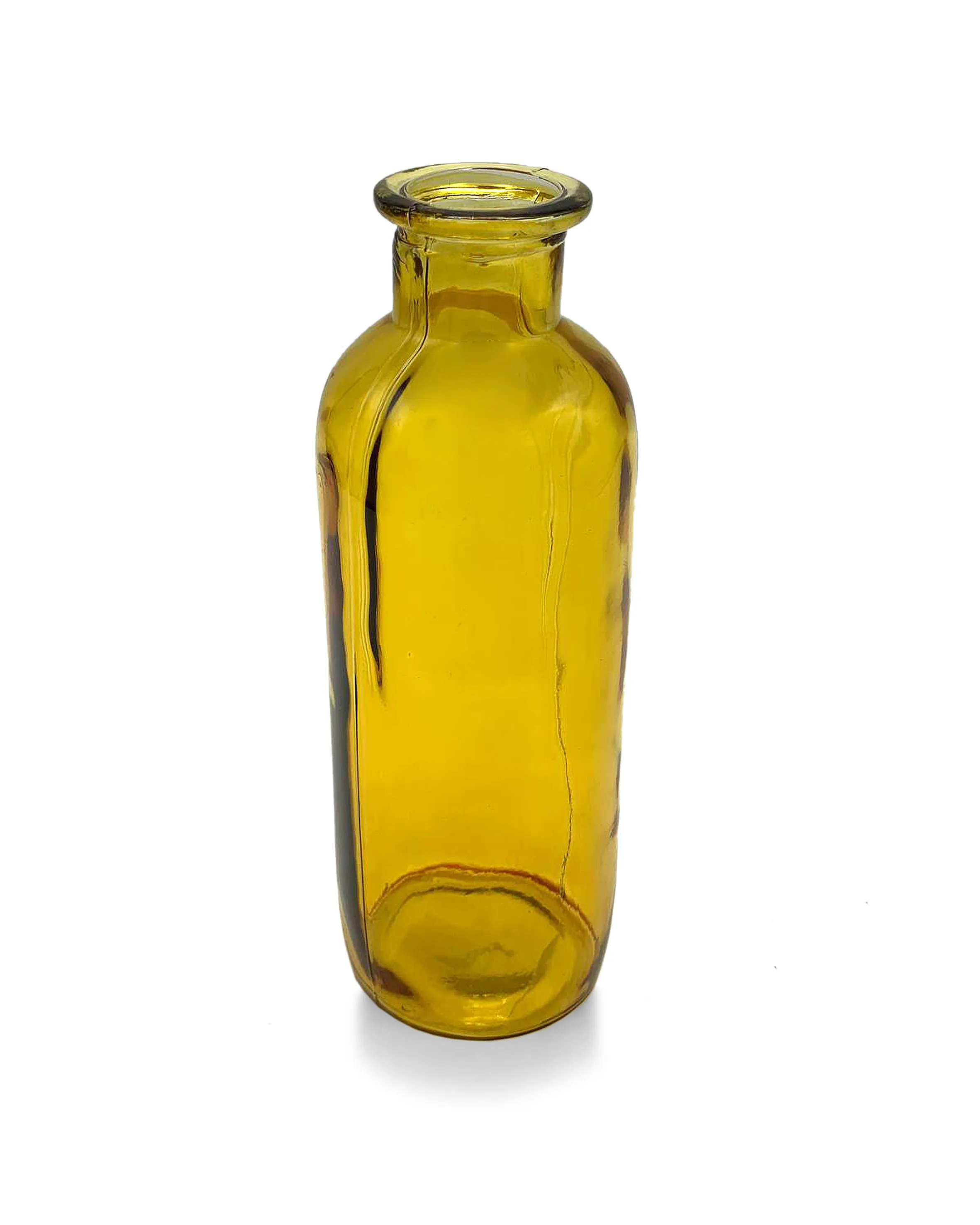 گلدان شیشه ای رنگی