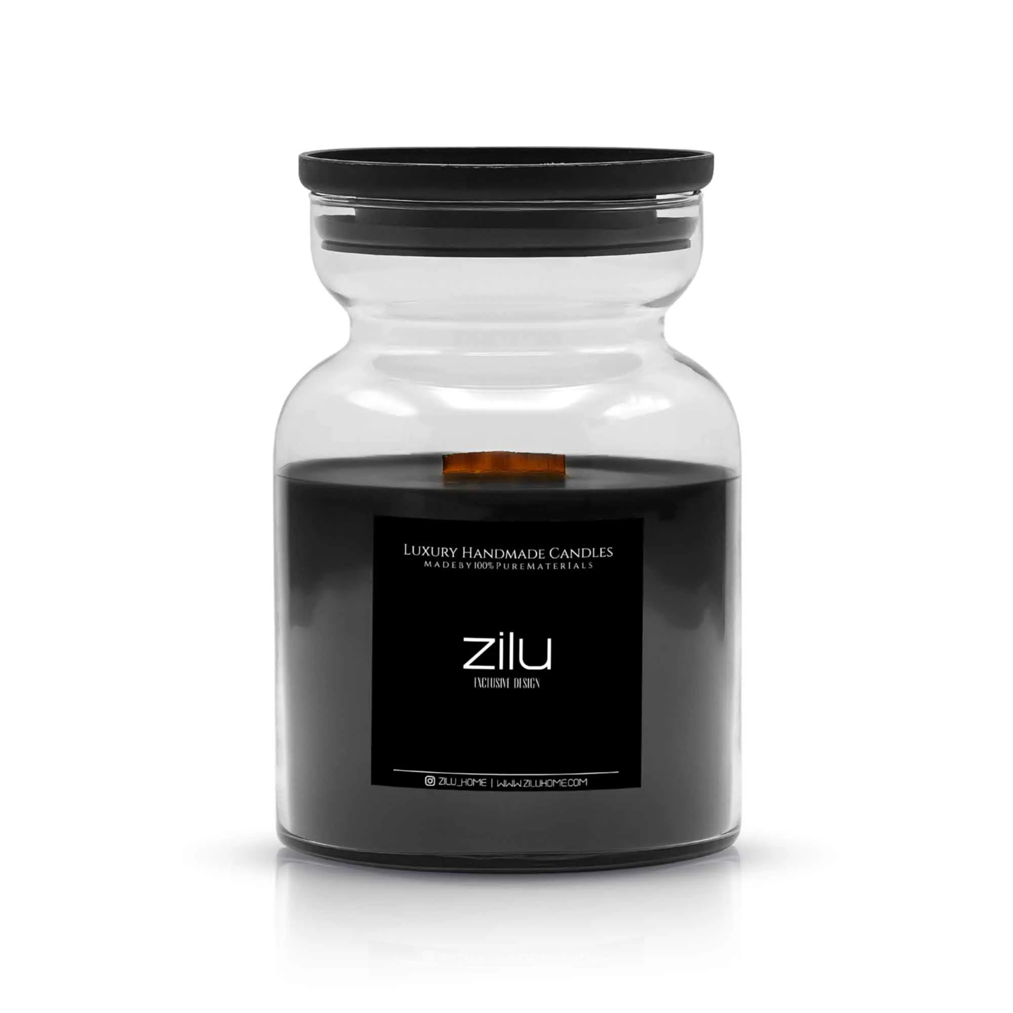 شمع-کلاسیک-بزرگ-مشکی