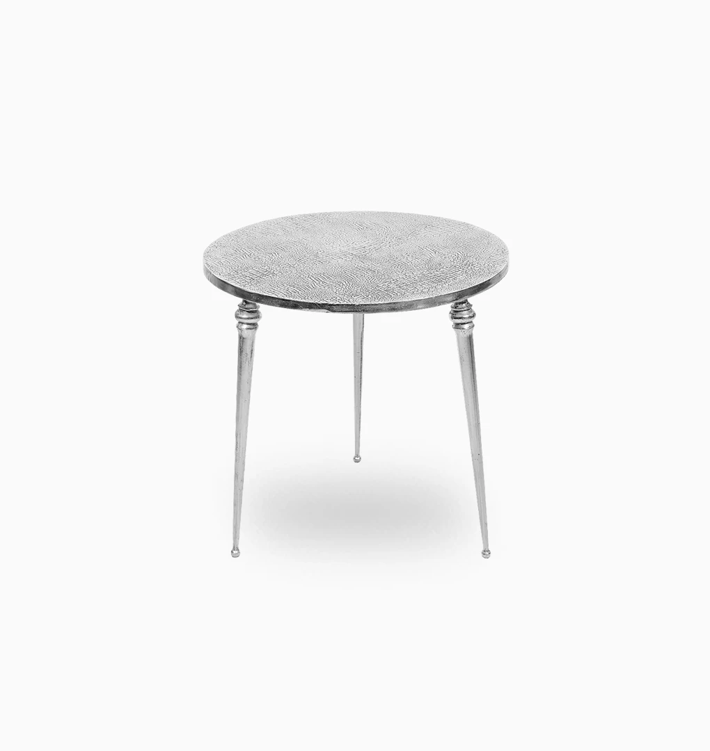 میز عسلی چرمی کوچک