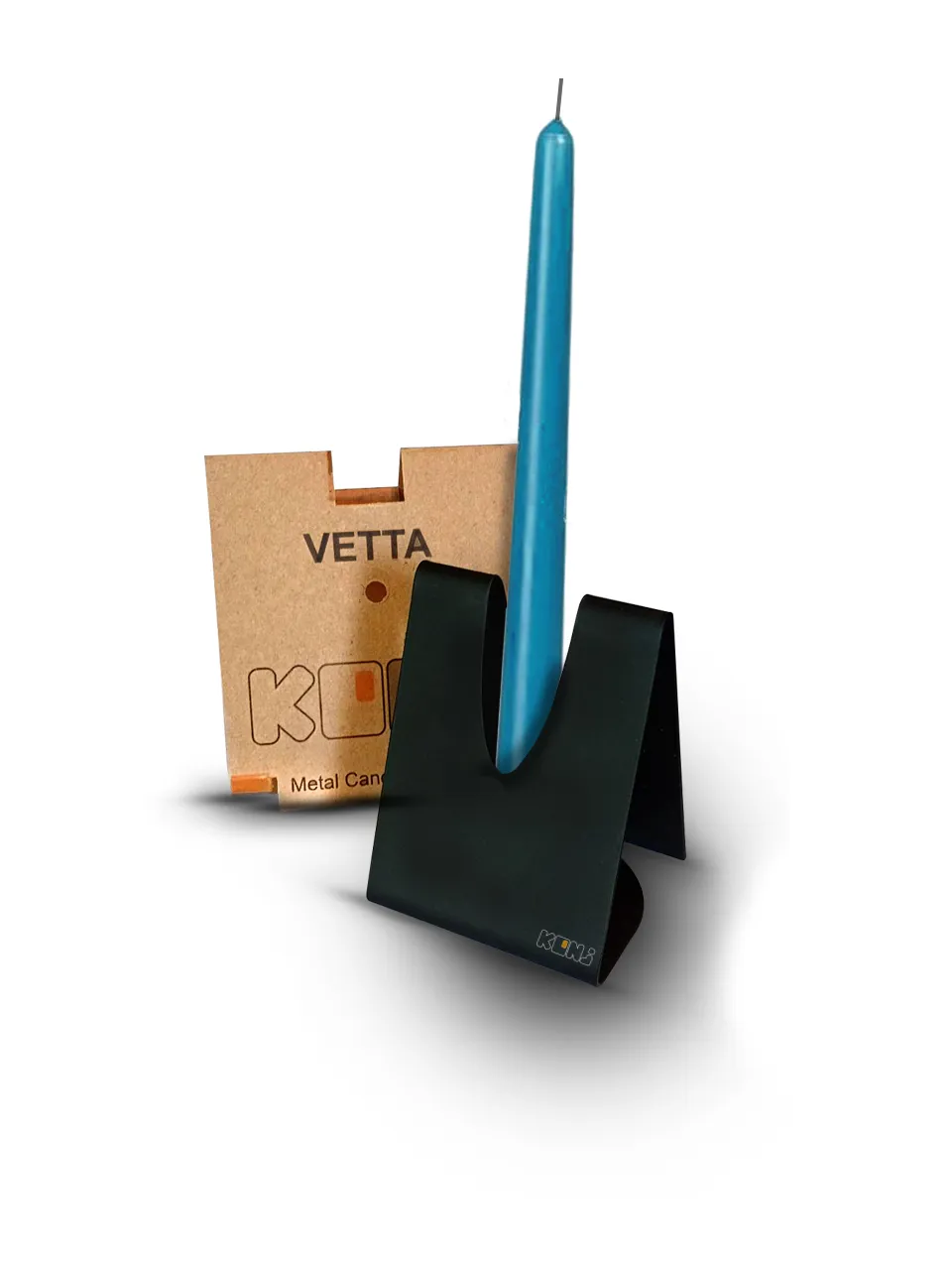شمعدان مینیمال فلزی مدل VETTA