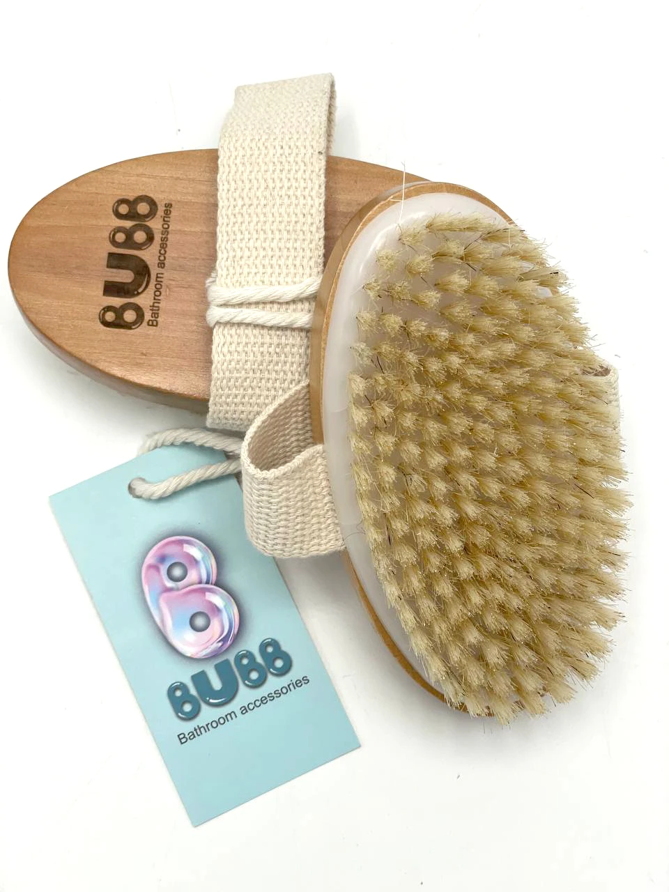 برس شستشوی بدن بدون دسته بیضی bubb