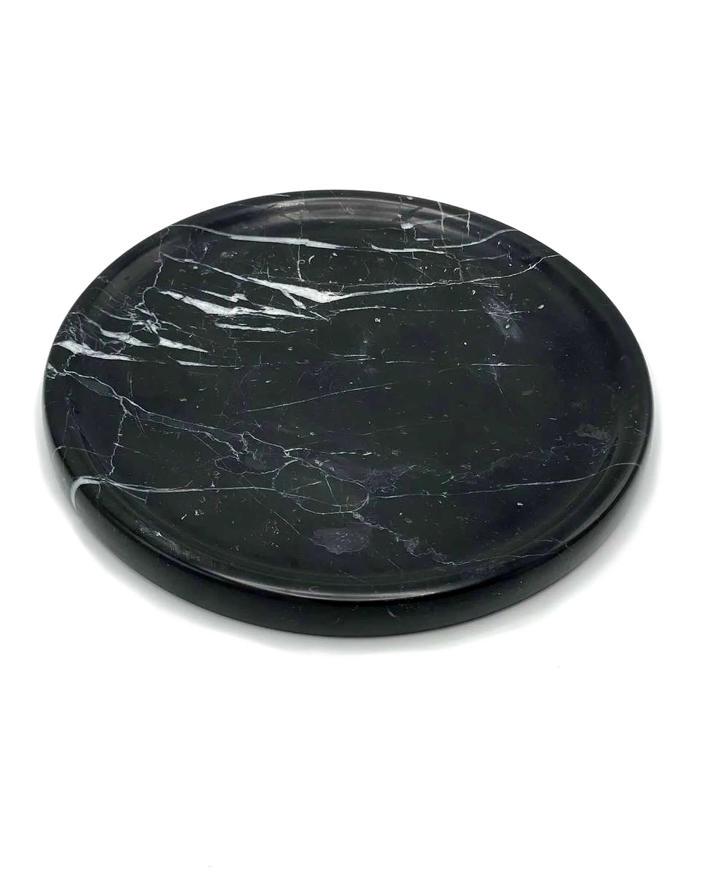 سینی سنگی مرمر لبه دار گرد مدل شانا